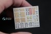 Quinta Studio QD48045 F-16D (block 30/40/50) 3D-Printed & coloured Interior on decal paper (for Kinetic kit) 1/48